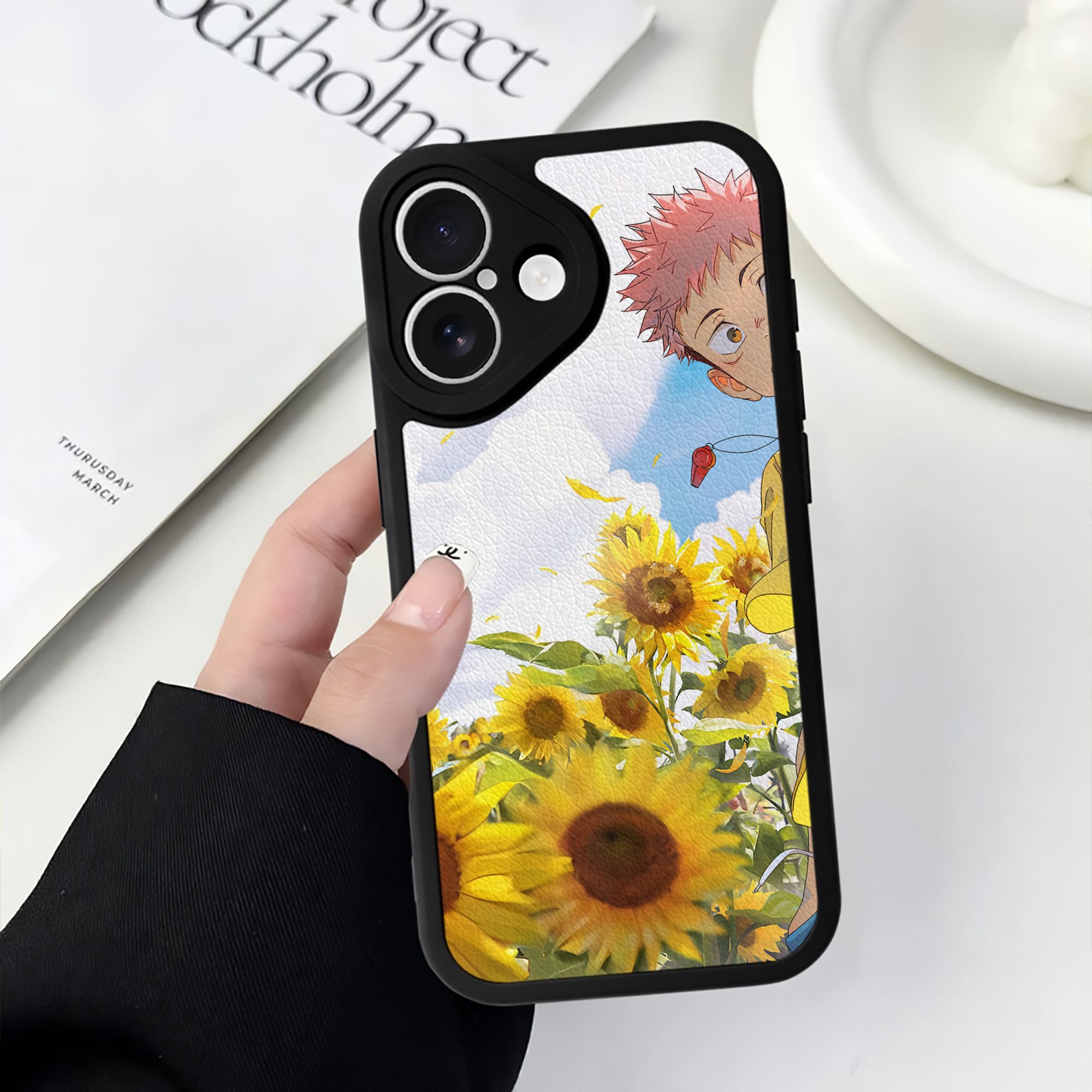 （画像用） SPY×FAMILY间谍家家酒 【iPhone 16シリーズ対応】シリコンスマホケース（レザー調） 材質：シリコン